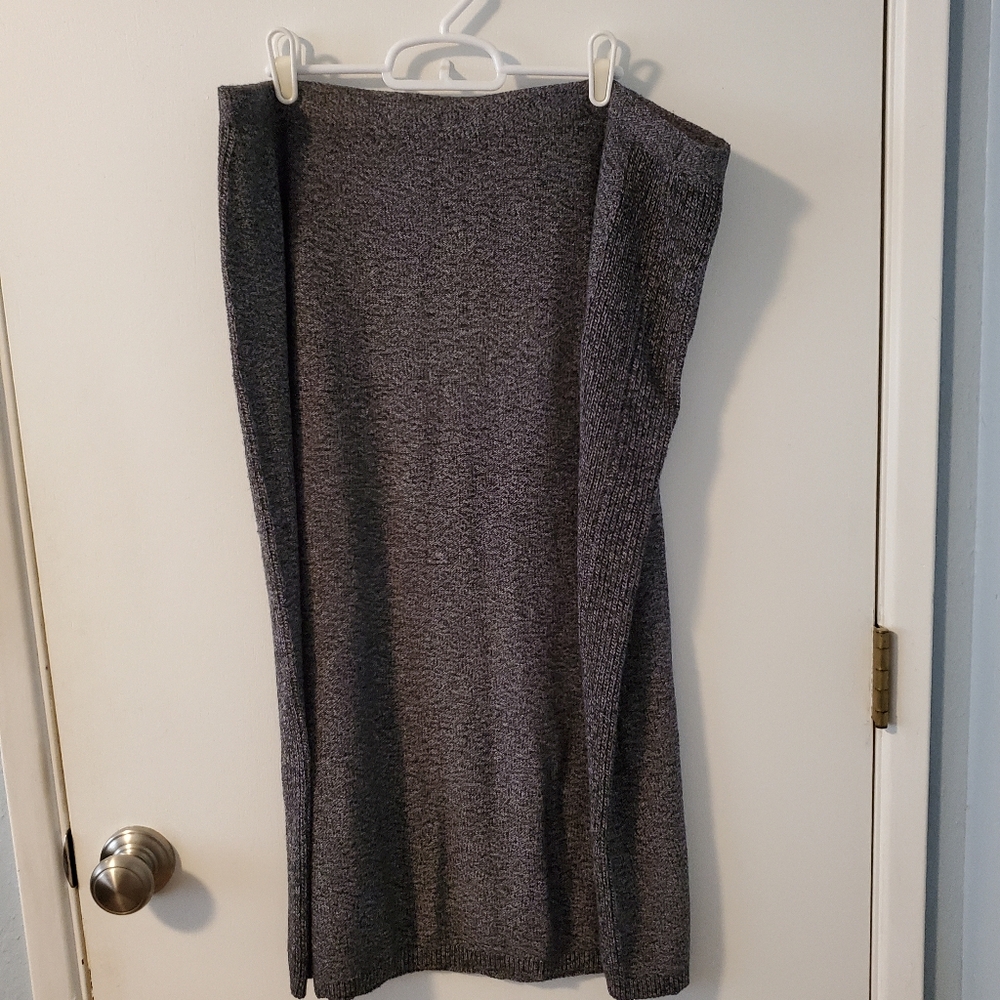Pure Jill Knit Midi Skirt, Lg